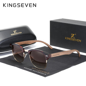 KINGSEVEN® Wooden HANDMADE Sunglasses N5516