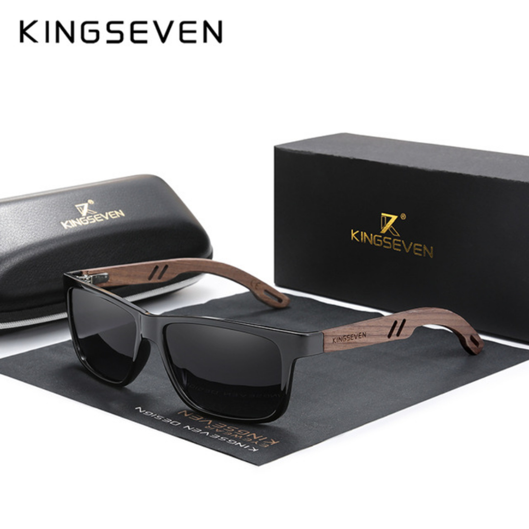 KINGSEVEN® HANDMADE Sunglasses W5508 Black