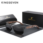 KINGSEVEN® HANDMADE Sunglasses W5508 Black