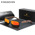 KINGSEVEN® HANDMADE Sunglasses W5508 Orange