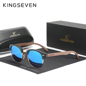 KINGSEVEN® Wooden HANDMADE Sunglasses N5516 