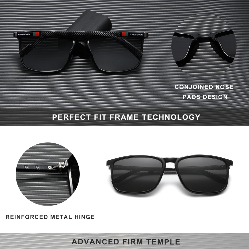 KINGSEVEN® Sunglasses Polarized Unisex Anti-UV400 Glasses Travel Outdoor Sports Eyewear
