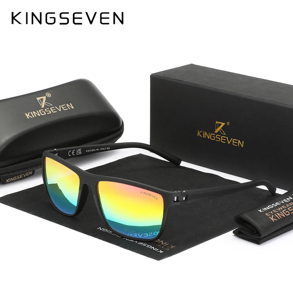 3PCS Combined Sale KINGSEVEN Brand Design Silver Frame