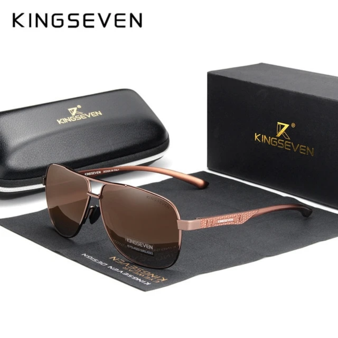 KINGSEVEN Men Polarized Sunglasses Square Classic N7088