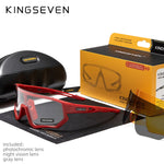 KINGSEVEN Photochromic MTB/Cycling Glasses LS-910