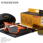 KINGSEVEN Photochromic MTB/Cycling Glasses LS-910
