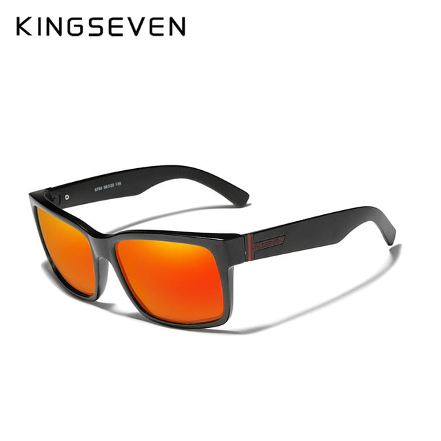 KINGSEVEN Polarized Men‘s Goggle Mirror Lens Male Sun Glasses N-750 