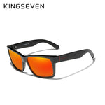 KINGSEVEN Polarized Men‘s Goggle Mirror Lens Male Sun Glasses N-750 