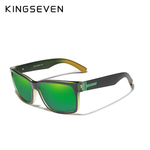 KINGSEVEN Polarized Men‘s Goggle Mirror Lens Male Sun Glasses N-750 