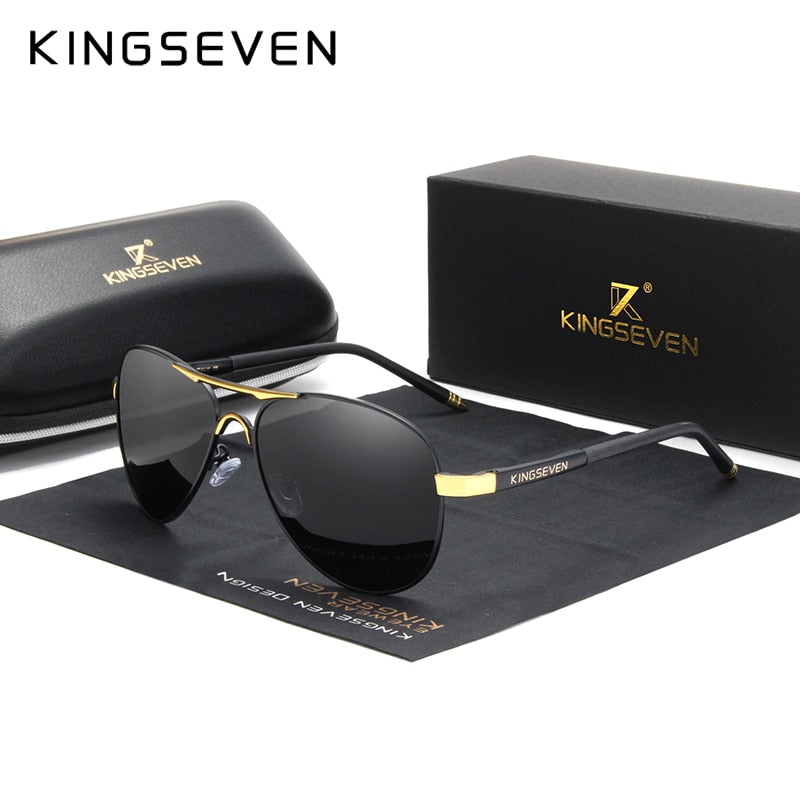 KINGSEVEN Men's Glasses Driving Polarized Sunglasses NF7503 