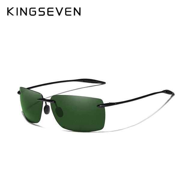 TR90 Men Ultralight High Quality Square Frameless Sun Glasses N7025