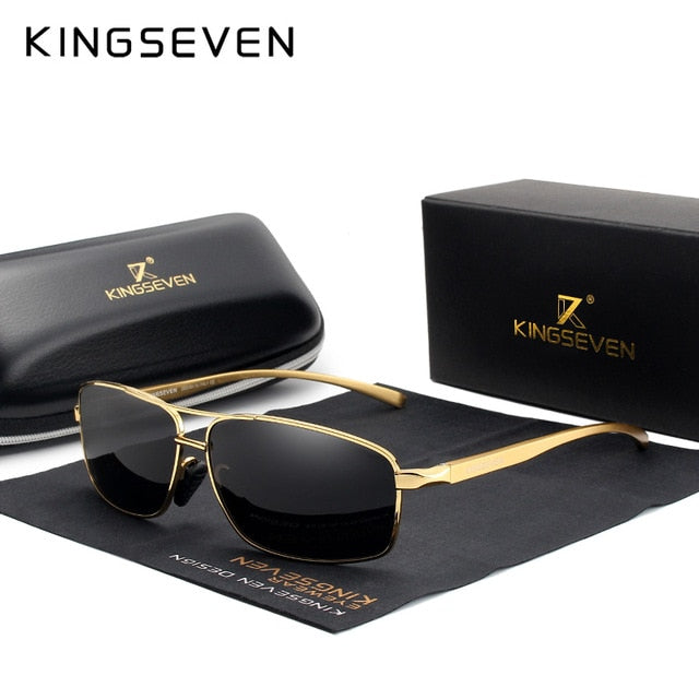KINGSEVEN Men Polarized Sunglasses Square Classic N7088 