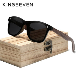 Wooden Polarized Handmade Sunglasses D5504