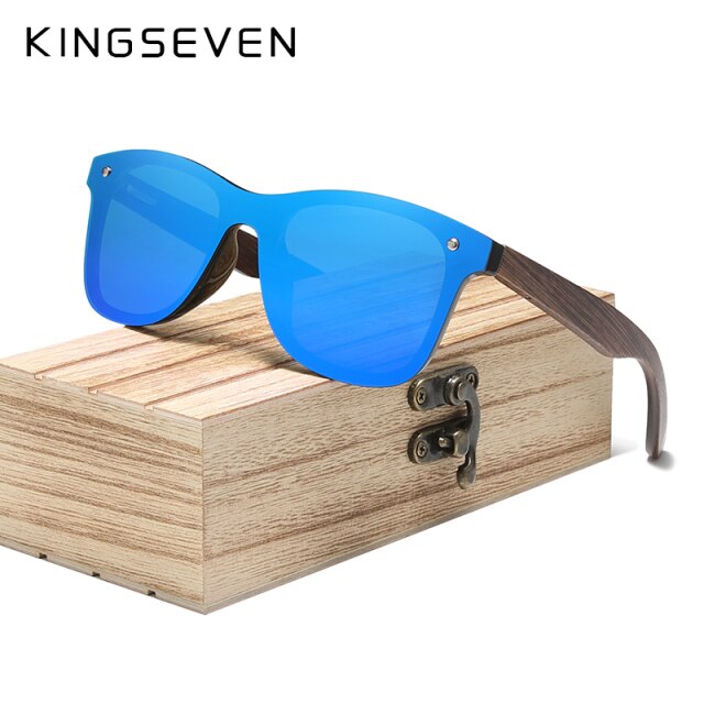 Wooden Polarized Handmade Sunglasses D5504