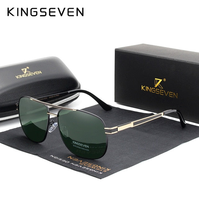 KINGSEVEN New Photochromic Pilot Sunglasses Men Polarized UV400 Fashio –  Amaia's Wears